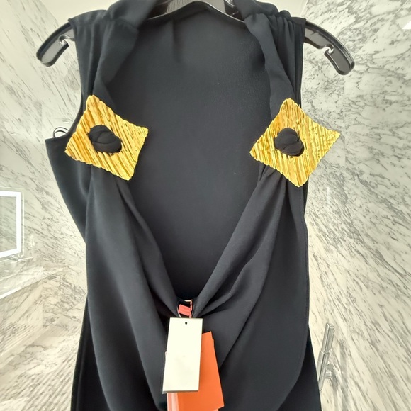 NEW Cult Gaia Black Maxi Dress - Picture 3 of 8